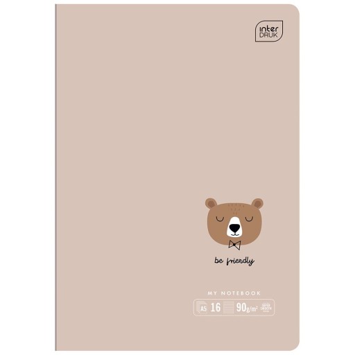 Interprint zošit A5 so 16 linajkovými kartami BB Girls