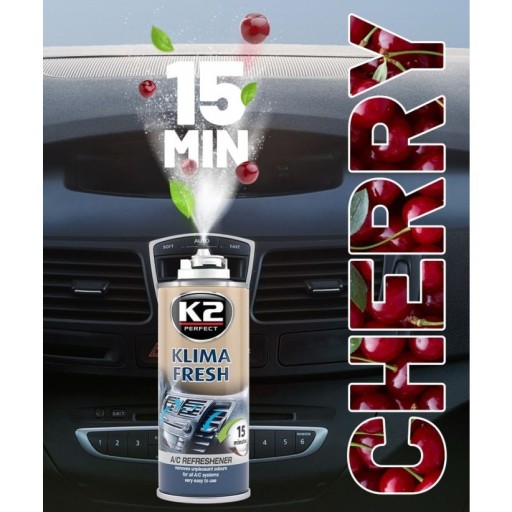 K2 Klima Fresh Osviežovač klimatizácie Cherry Cherry 150 ml