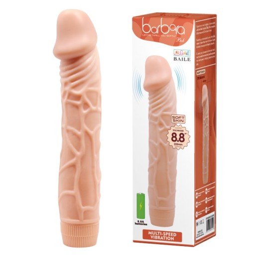 REALISTICKÝ VIBRÁTOR S ŽILAMI Barbara Bob