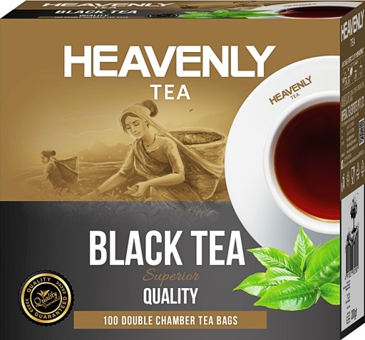 Čierny expresný čaj 100 tb Check Heavenly