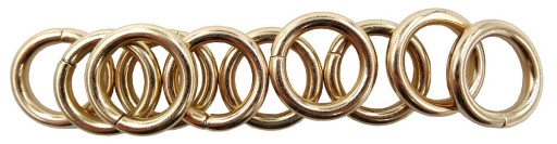 Prsteň 25 GOLD 1ks na koženú tašku 18437