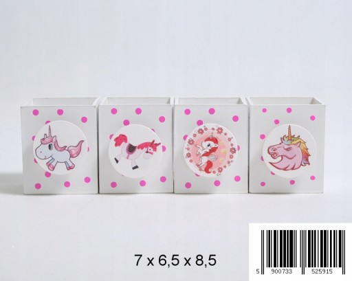 Držiak na pastelky UNICORN, rôzne vzory