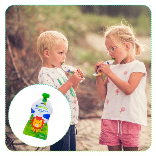 SÁČKY, Trubičky, OPÄTOVNE POUŽITEĽNÉ SÁČKY NA JEDLO, JEDÁLNE MUSY, PIAMBO 5 KS.