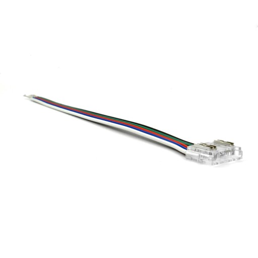 Konektor COB adaptéra - RGBW kábel 12mm 5PIN