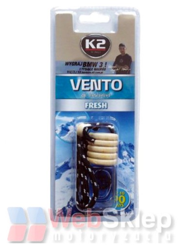 K2 VENTO CAR VÔŇA ČERSTVÝ VEŠIAK