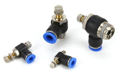 Zásuvný škrtiaci ventil sýtiča 6 MM 1/4 palca