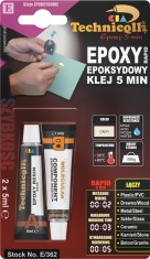Epoxidové lepidlo 5 min 2x5ml Technicqll E362