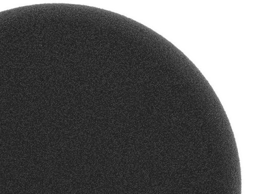 LEŠTIACA HUBKA ČIERNA M14 MÄKKÁ 150 mm NA DISKU