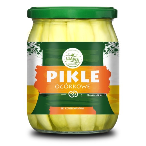 Hana Kyslé uhorky, 490g