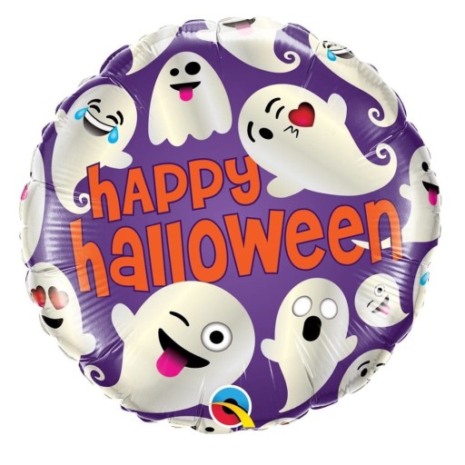 Fóliový balónik GHOSTS SPIRIT Veselý Halloween 45 cm na HEL