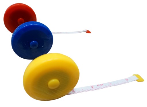 KRAJČÍRSKY CENTIMETER, ROZKRESLENÁ MIERA 150 CM