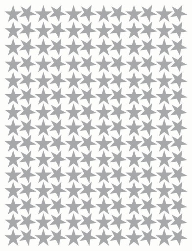 Nálepky STARS Hviezdy 1cm 180ks STRIEBORNÉ