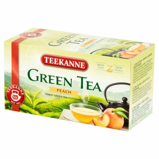 TEEKANNE Zelená 20 tb broskyňa