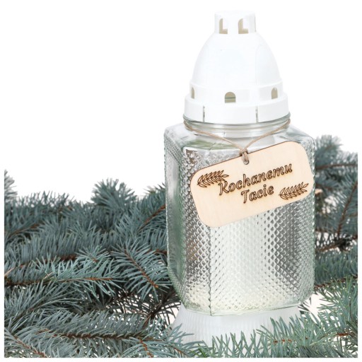 Prívesok Dekorácia na sviečku pre milého ocka, nápis