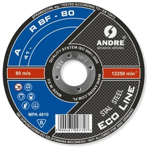 BRÚSNY KOTOUČ 41 115x2,5x22,2 A 30R BF-80 ECO LINE