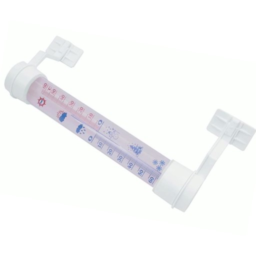 VONKAJŠÍ SKLENENÝ TEPLOMER, VEĽKÉ OKNO, 27 CM