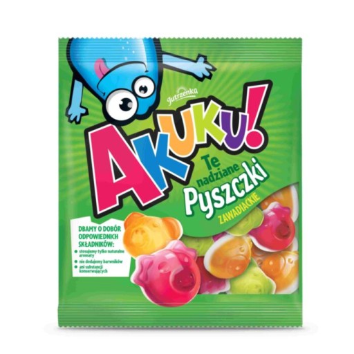 Jutrzenka Jelly Pyszczki AKUKU! 90 g