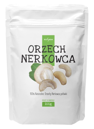 Kešu orechy Kešu oriešky 100g BIOSWEN HALVES