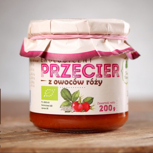 Bio šípkové pyré 200g Dary Natury