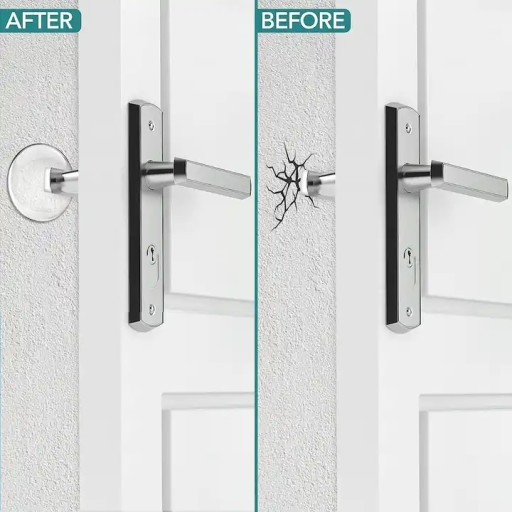Nárazník Transparent Door Protector Wall Bumper - 6 kusov