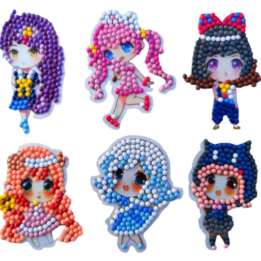 DIAMANTOVÁ VÝŠIVKA PRE DETI 5D Scrapbook Stickers