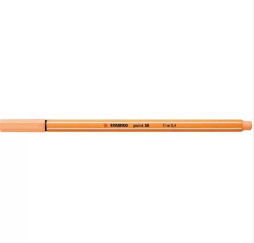 STABILO point 88/25 jemná linka 0,4mm svetlo oranžová