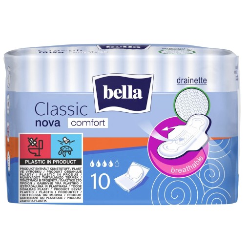 Bella Classic Nova Comfort hygienické vložky 10 ks.