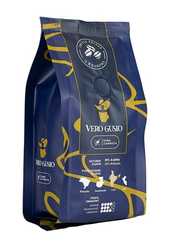 VERO GUSTO Caveres zrnková káva 250g