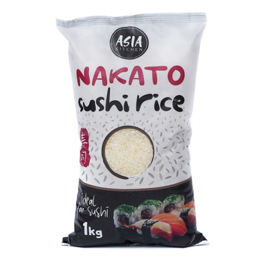 Nakato sushi ryža 1kg - Asia Kitchen