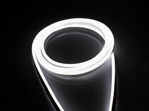 NEON flex LED pás IP68 230V 8x16 8W neutrálny 1m