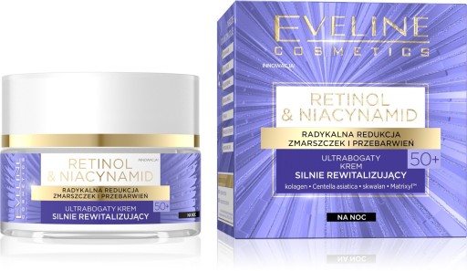 Eveline Cosmetics Retinol & Niacinamide cream 70+