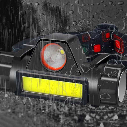HLAVOVÁ LAMPA S MAGNETOVOU HLAVOU LAMPA 4v1 COB LAMPA