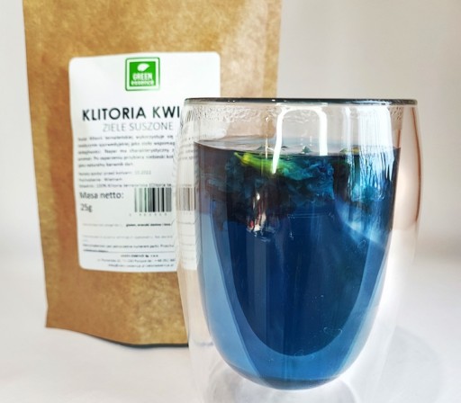 CLITORIA TERNATEŃ Clitoria Blue Tea kvet 25g