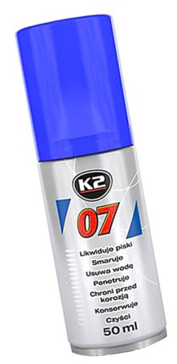 K2 07 ODSTRAŇOVANIE HRDZE UNIVERZÁLNY PRÍPRAVOK 50ML 2KS B7I85