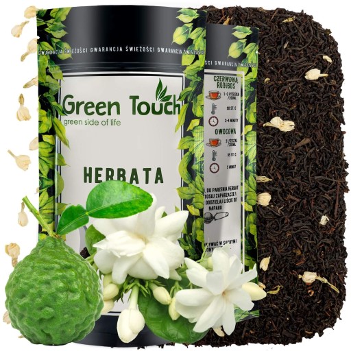 JASMINE Earl Grey sypaný čierny čaj s bergamotom 50 g Green Touch