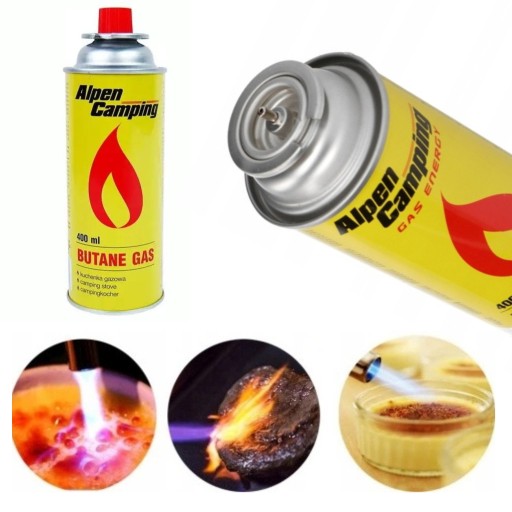 PLYNOVÁ NÁPLŇOVÝ HORÁK PLYNOVÁ NÁPLŇ PRE TURISTICKÉ VARNÉ NÁDOBKY 400ML