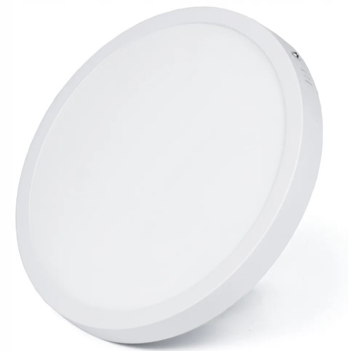 LED stropné svietidlo 6W neutrálne 4000K 11,2cm biele stropné svietidlo na prisadený panel