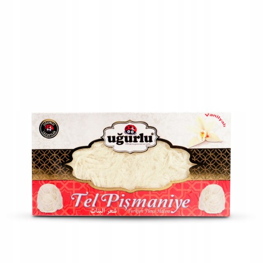 PISMANIYE VANILKA TURECKÁ HALVA FLOTTING CUKOR 220G UGURLU