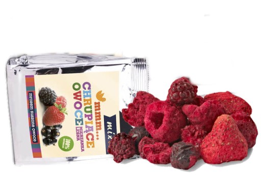 MIXIT CHRUPÁ LESNÁ ZMIX MALINY OČERNICA DO VRECKOVEJ OBJÍMAČKY 20g