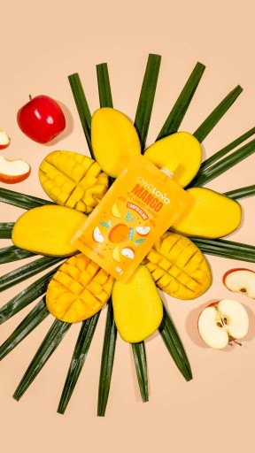 OWOLOVO ovocné pyré JABLKO MANGO 200g