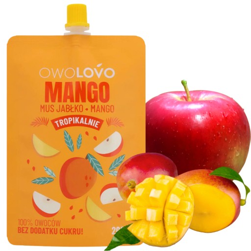 Ovocná dezertná pena pre deti 200g, Owolovo