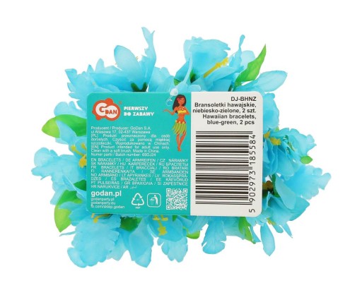 Hawaiian Bracelets Wristbands Aloha Hawaiian Party Hawaii 2 ks.