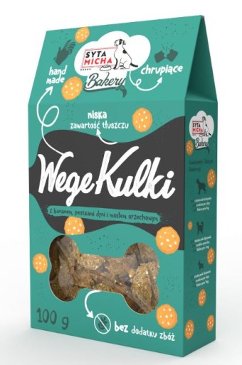 SITA MICHA VEGE GULLES BANÁNOVÝ POKLAD PRE PSOV 100g