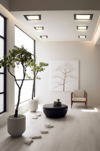 LED stropné svietidlo, zápustné, zápustné, 12W, 1200lm, 4000K, čierne