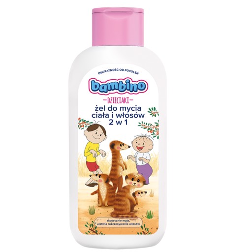 BAMBINO KIDS gél na umývanie tela a vlasov