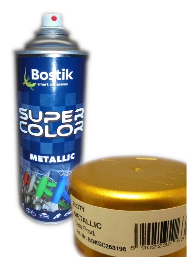 BOSTIK METALLIC GOLD farba v spreji 400 ml