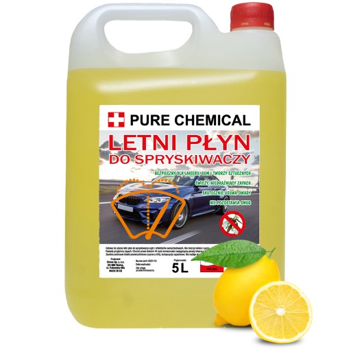 SUMMER FLUID WASHER FLUID 5L citrónová vôňa