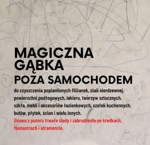 Melamínová špongia K2 MAGIC SPONGE