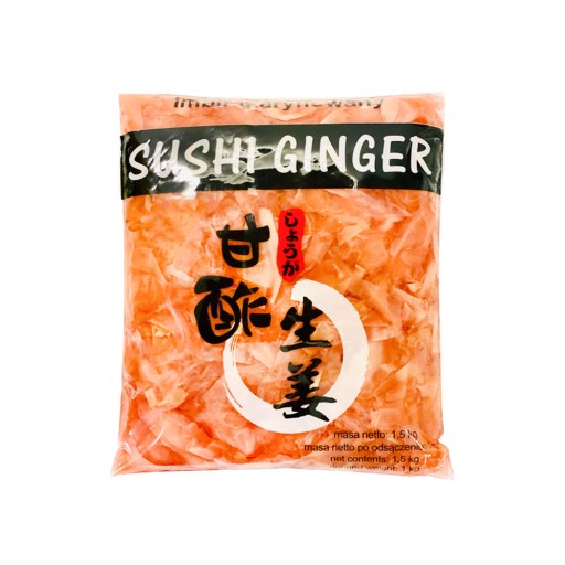 MARINOVANÝ RUŽOVÝ ZÁZVOR 1,5kg - na SUSHI