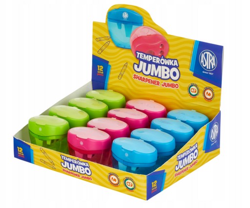 ASTRA JUMBO NÁDOBA 3-OTVOROVÁ, mix farieb